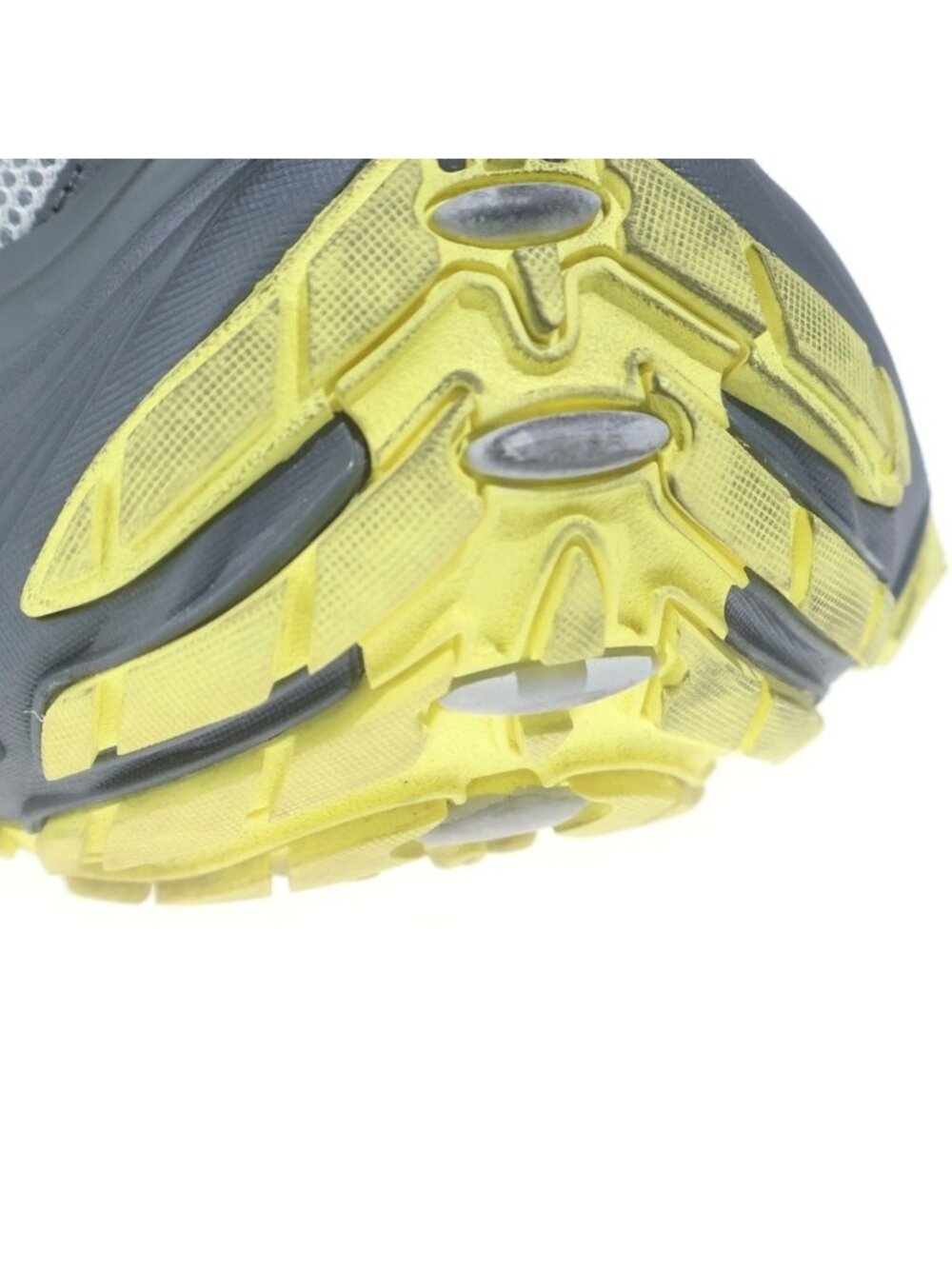 Balenciaga Sneaker Mesh Chunky Sole Low Cut Sneakers Gray Yellow - Picture 6 of 6
